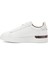Erkek Beyaz Bağcıklı Kalın Tabanlı Deri Sneaker 25WFD6107FT 2