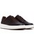 Erkek Kahverengi Bağcıklı Kalın Tabanlı Deri Sneaker 25WFD610618 3