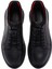 Erkek Siyah Bağcıklı Deri Sneaker 25WFD676026 6