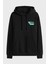 Grafik Logo Baskılı Pamuklu Regular Fit Kapüşonlu Sweat Erkek Sweat DM0DM21625 Bds 3