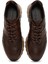 Erkek Kahverengi Bağcıklı Deri Casual Sneaker 25WFD610114 6