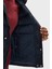 Regular Fit Dik Yaka Kapitoneli Logolu Mont Erkek Mont DM0DM21937 C1G 6