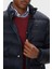 Regular Fit Dik Yaka Kapitoneli Logolu Mont Erkek Mont DM0DM21937 C1G 4
