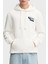 Grafik Logo Baskılı Pamuklu Regular Fit Kapüşonlu Sweat Erkek Sweat DM0DM21625 Ybl 1