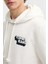 Grafik Logo Baskılı Pamuklu Regular Fit Kapüşonlu Sweat Erkek Sweat DM0DM21625 Ybl 4