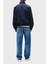Regular Fit Dik Yaka Logolu Su Itici Ceket Erkek Mont DM0DM21929 C1G 3