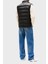 Logolu Regular Fit Dik Yaka Kapitoneli Yelek Erkek Yelek DM0DM21777 Bds 3
