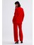 Kadın Takım Elbise Ceket ve Pantolon | TK34239 Kırmızı 5