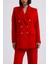 Kadın Takım Elbise Ceket ve Pantolon | TK34239 Kırmızı 7