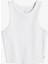 Ribbed Knit Kadın Beyaz T-SHIRT.102 1