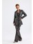 Abiye Takım Elbise | Ceket | Pantolon | Büstiyer 3 Lü Takım TK34264 Siyah Gold Leopar 6