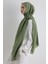 Paris Ipeği Açık Haki Renk Pamuklu Şal 7