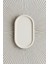 Minimal Oval Beyaz Dekoratif Tepsi 3
