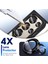 Samsung Galaxy S23 Ultra Kılıf Standlı Mika Magsafe Hassas Butonlu Metal Tuşlu + Kamera Lens Camı Hediyeli Set 4