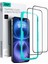 iphone 15 - iphone 16 ANTI-STATIC Temperli Full Cam Ekran Koruyucu 2 Adet 1