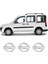Fiat Doblo Uyumlu 2000-2010 Krom Kapı Kolu 3 Kapı Paslanmaz Çelik 2