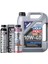 10W40 Motor Yağı Mos2'li 5 Lt,seramik Motor Koruyucu,motor Temizleyici Engine Flush Set 1