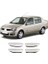 Renault Clio Symbol Uyumlu 1999-2009 Krom Kapı Kolu 4 Kapı Paslanmaz Çelik 2