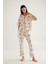 Kadın Pamuklu Uzun Pijama Altı 3
