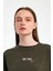 "be You" Baskılı %100 Penye Süprem Kadın Oversize T-Shirt 2