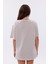 Çizgili %100 Compact Penye Süprem Basic Oversize T-Shirt 5