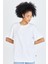 Kadın Basic %100 Pamuk Compact Penye Süprem Oversize Tişört 3