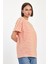 Çizgili %100 Compact Penye Süprem Basic Oversize T-Shirt 2
