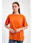 "create" Baskılı Minimalist %100 Penye Süprem Kadın Oversize T-Shirt 1