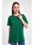 Düz Renk %100 Kompakt Penye Süprem Basic Oversize Tişört 2