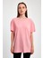 Düz Renk %100 Kompakt Penye Süprem Basic Oversize Tişört 1