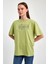 "chosen" Baskılı %100 Penye Süprem Kadın Oversize T-Shirt 1