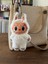 Sevimli Canavar Labubu Charm Anahtarlık Pelüş Çanta Aksesuarı Peluş Çanta Süsü Oyuncak 17CM 1