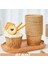 40'lı Kraft Muffin Cupcake Kalıbı Kek Kapsülü Naturel Kek Kalıbı , Safari Konsept , Airfryer Uyumlu 1