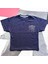 Arka Be Kınd Star Baskılı 36/1 Süprem Erkek Tshirt Lacivert 1