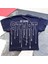 Arka Be Kınd Star Baskılı 36/1 Süprem Erkek Tshirt Lacivert 2