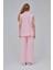 Pembe Oversize Kruvaze Yaka Astarlı Yelek 3