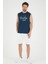 Süperlife Erkek Bisiklet Yaka Regular Fit Brooklyn Baskılı Tişört SPR22TS115 5