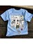 Arka Slamdunk Baskılı 36/1 Süprem Erkek Tshirt Mavi 2