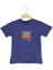 Arka Just Stay Cool Baskılı Erkek Tshirt Indigo 1