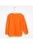 Modelli Bisiklet Yaka Sweatshırt Oranj 2