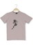 At Baskılı 36/1 Süprem Erkek Tshirt Vizon 1