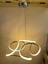 3 Renk Işıklı Modern Sarkıt Gold Kasa LED Avize Ledli Avize 2