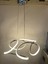 3 Renk Işıklı Modern Sarkıt Gold Kasa LED Avize Ledli Avize 3