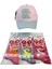 Spteks 4-8 Yaş Kız Çocuk Yazlık Şapka ve Pınar 5-6 Yaş 3 Renk Çorap 4 Lü Set 1