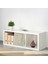 Kallax Açık Raf Ünitesi Beyaz 42X112 cm Modern Depolama Kitaplık Ev Ofis Dekoru Çok Amaçlı Düzenleyici Şık 3