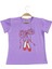 Girl Hood Ayakkabı Tshirt Mor 1