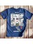 Arka Slamdunk Baskılı 36/1 Süprem Erkek Tshirt Indigo 3