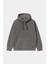 Hooded Vista Sweat - Gri Oversized Fit Pamuklu Kapüşonlu Üst 1