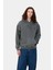 Hooded Vista Sweat - Gri Oversized Fit Pamuklu Kapüşonlu Üst 3