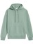 Su Yeşili %100 Pamuk Kapüşonlu Hoodie - 'not From Paris Madame' Sloganlı Sweatshirt 1